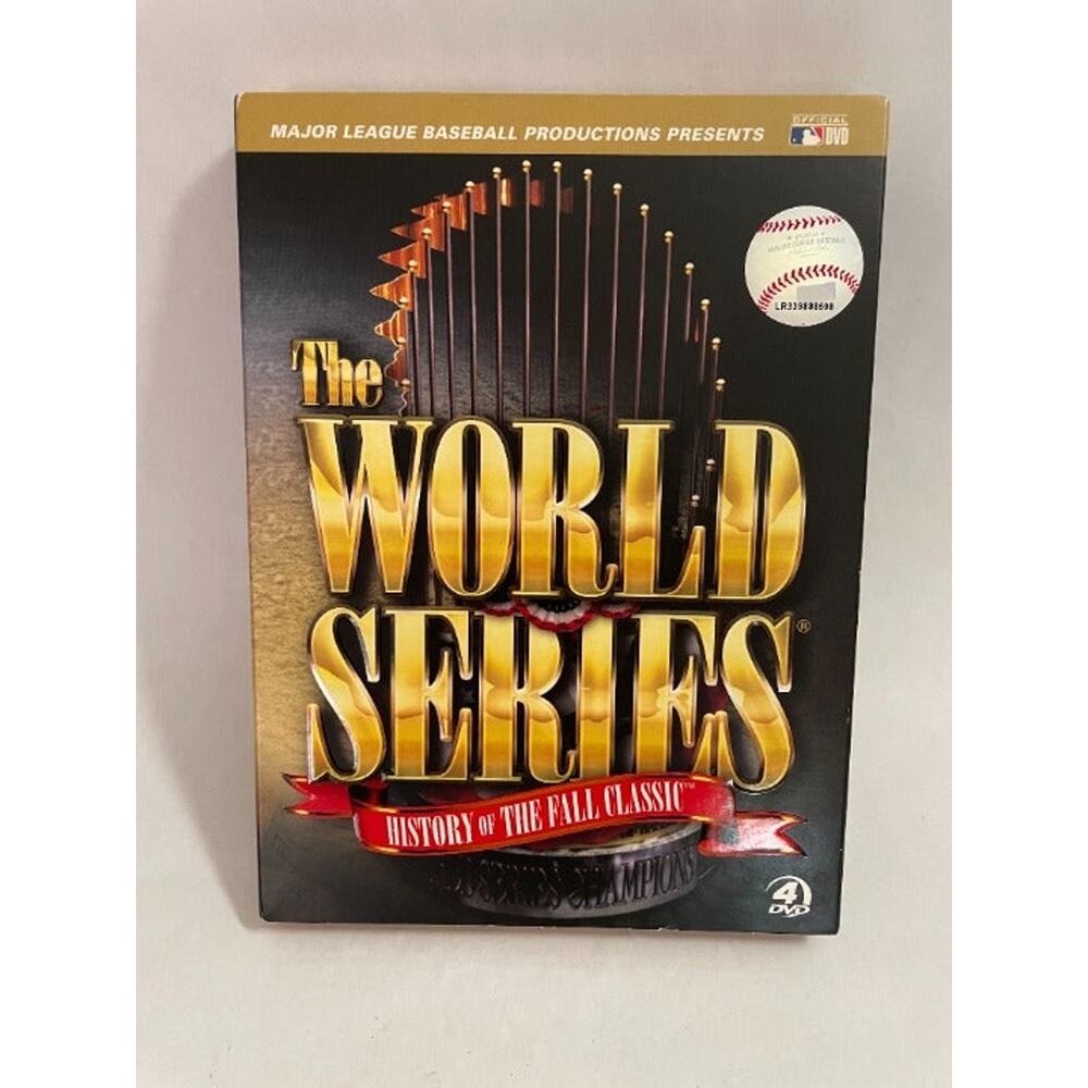 The Official Major League Baseball World Series fall Collection 4 Disc DVD Set